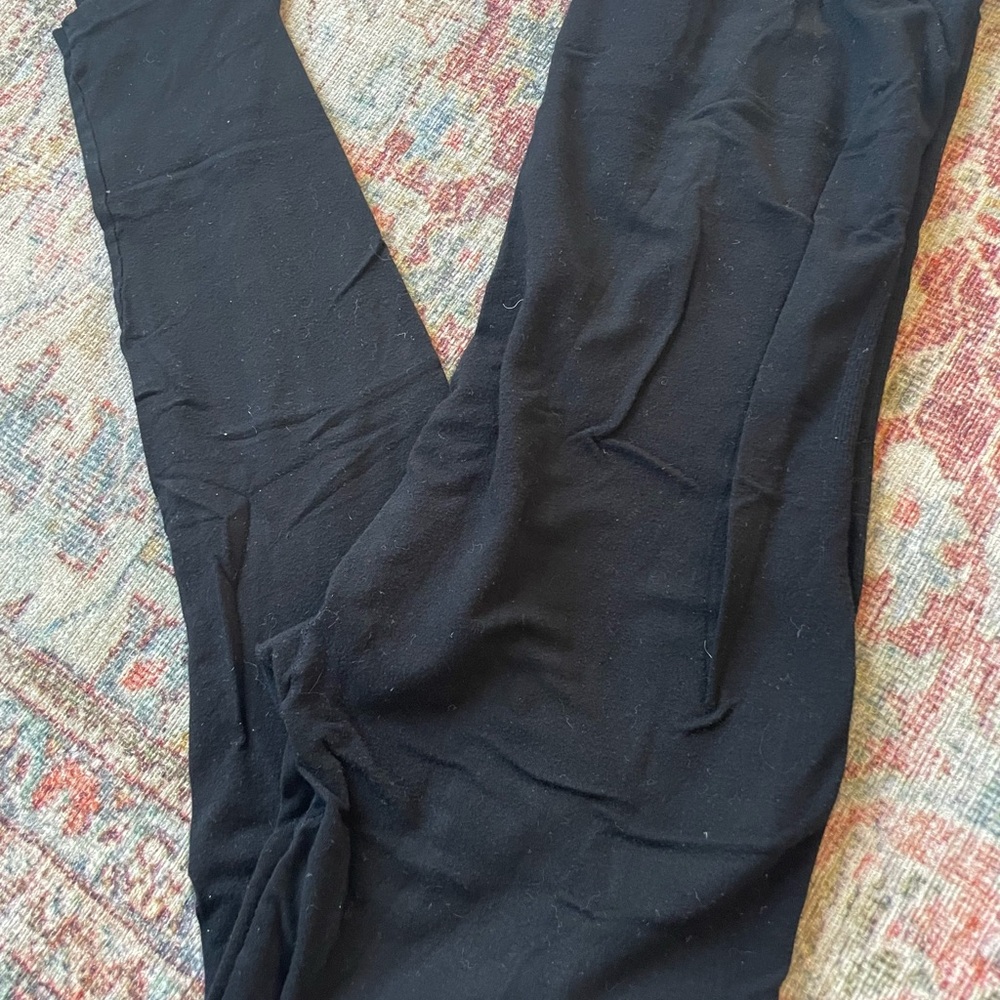 Seraphine Black Maternity Leggings